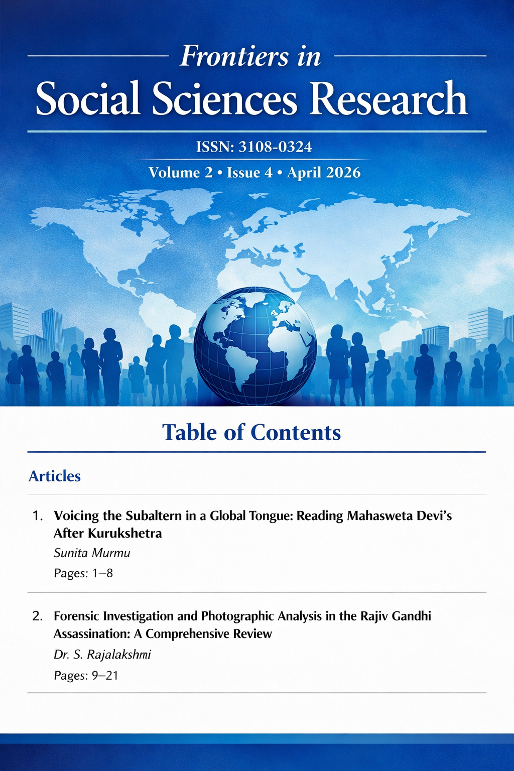 					View Volume 2, Issue 4, April, 2026
				